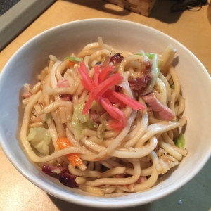 我が家の和風焼うどん マヨめんつゆ味 レシピ 作り方 By こたなれ 楽天レシピ