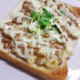 納豆マヨトースト