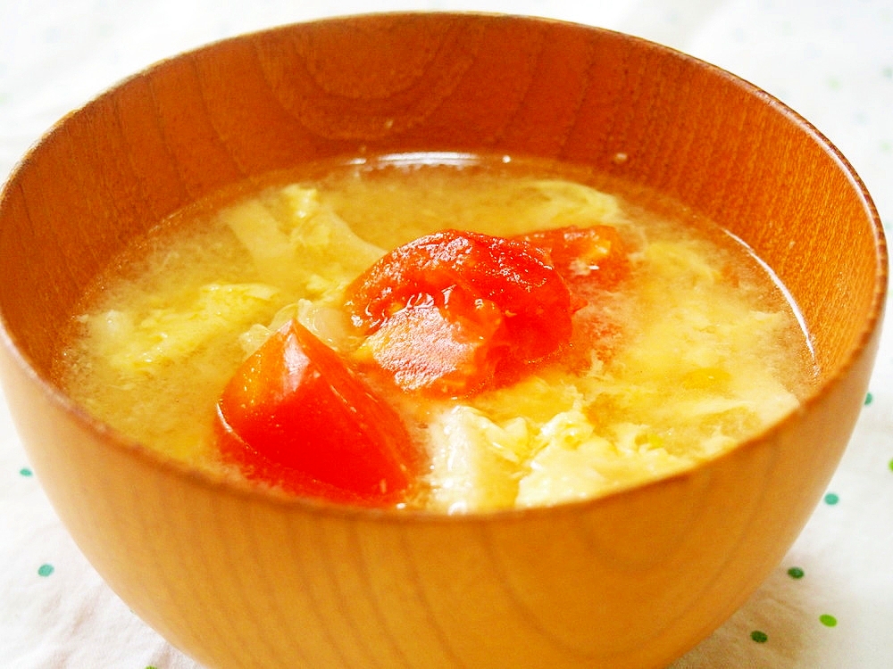 試しておきたい！トマトと卵の味噌汁のレシピ