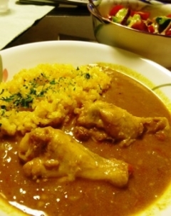 胸やけしないエスニックなチキンカレー