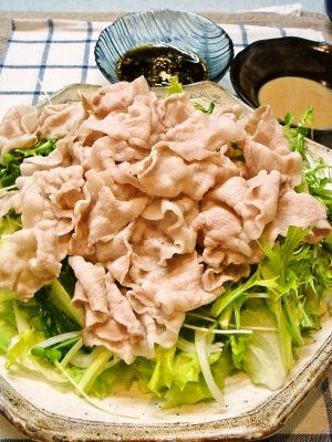たっぷり野菜の冷しゃぶ レシピ 作り方 By Nao S 楽天レシピ