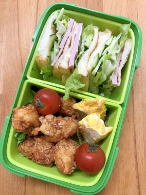 遠足 ハムレタスサンドイッチ弁当 レシピ 作り方 By Toytoy Saori05 楽天レシピ