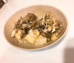 簡単の一品 焼き豆腐と舞茸のおつまみ レシピ 作り方 By 発酵食品大好き 楽天レシピ
