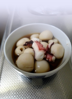 タコと里芋の煮物