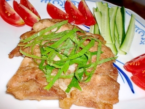 鶏モモのシソの葉焼き レシピ 作り方 By Suzhoutomo 楽天レシピ