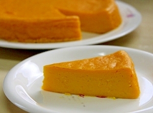ミキサー使って簡単かぼちゃのチーズケーキ レシピ 作り方 By さくらぼ４ 楽天レシピ