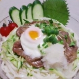 冷やし肉うどん
