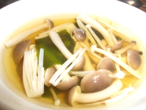 しめじとえのき茸のすまし汁 レシピ 作り方 By Kurikei 楽天レシピ