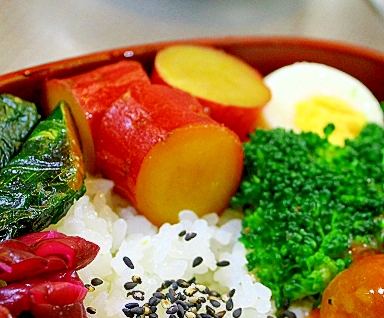 さつま芋の梅酢煮
