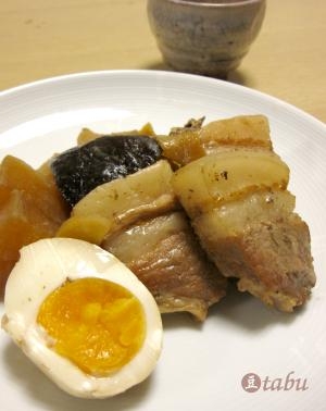 炊飯器で 簡単豚の角煮 レシピ 作り方 By 豆たぶ 楽天レシピ