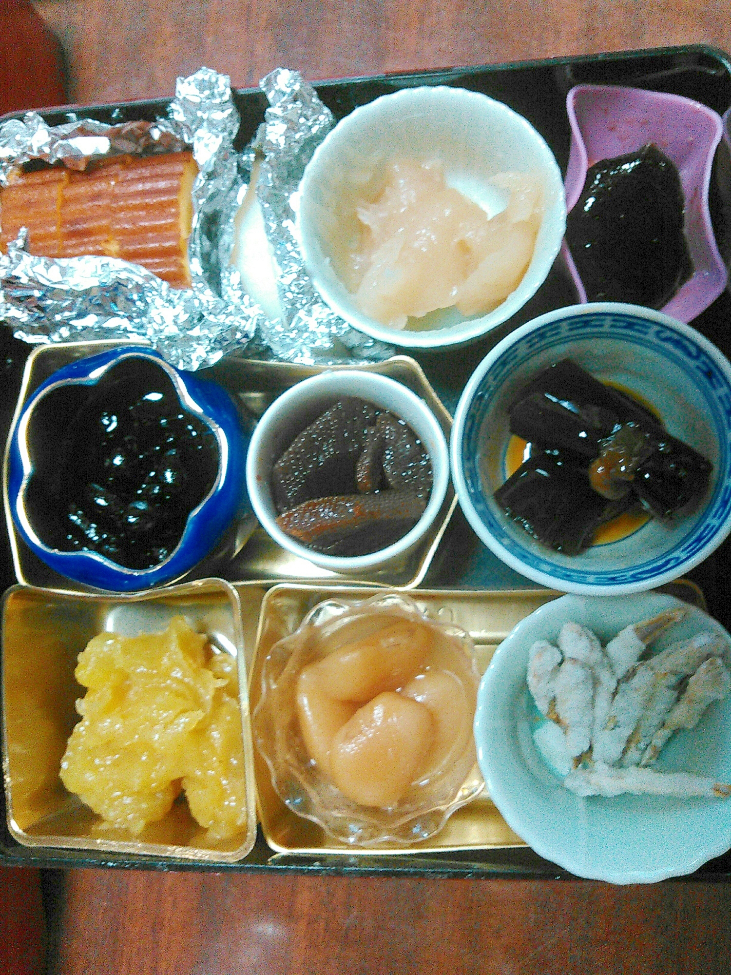 白福豆で豆きんとん