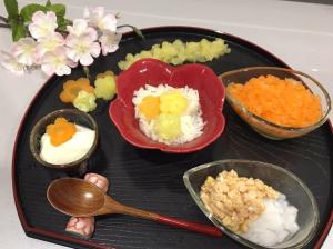 離乳食中期 ひな祭り素麺 レシピ 作り方 By 管理栄養士きゃさりん 楽天レシピ