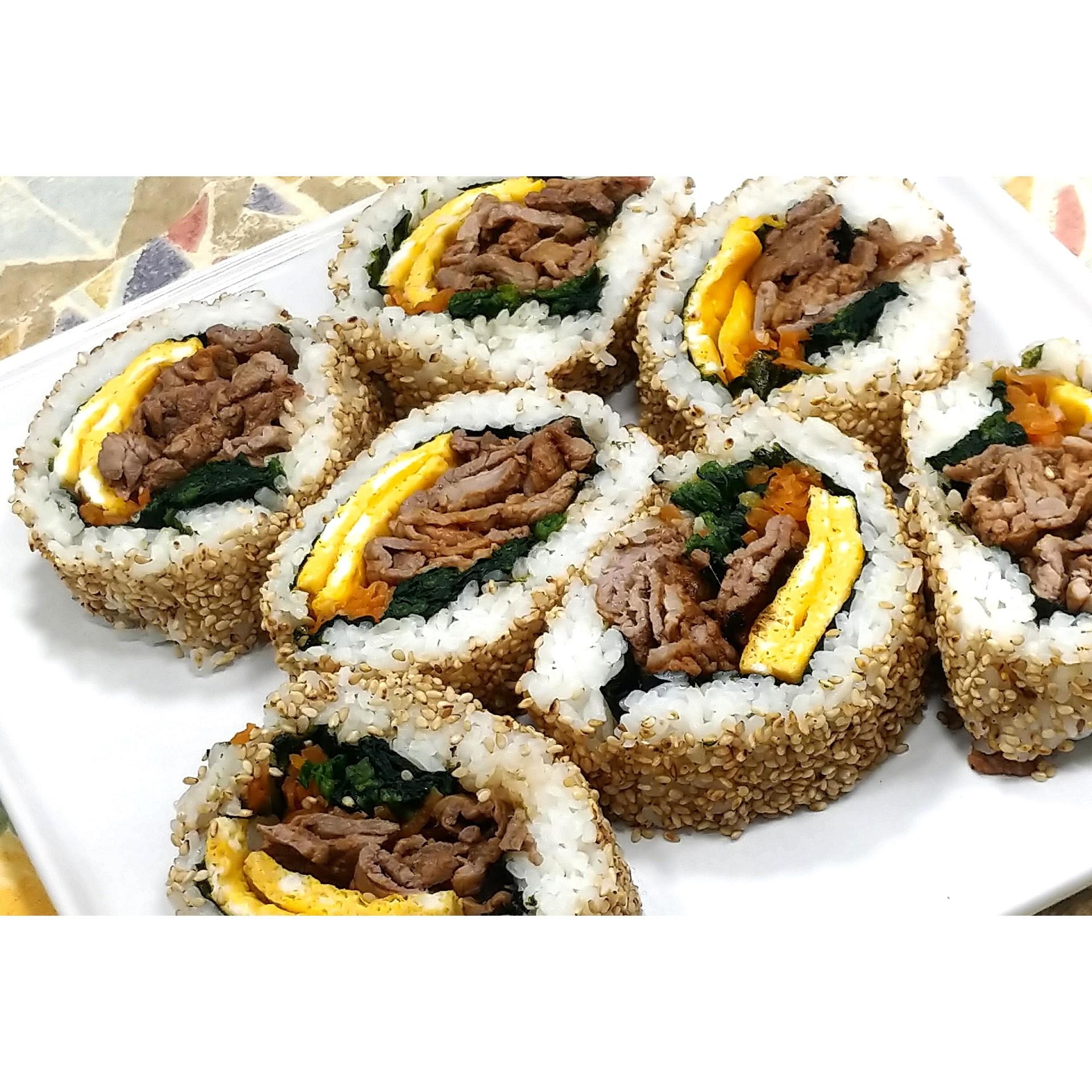 ごま油香る！キンパ（韓国風海苔巻き）