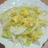 ★新玉ねぎの卵炒め★