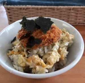 炒り卵タルタルのぎょろっけ丼 レシピ 作り方 By ボンド子 楽天レシピ