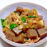 豚肉こんにゃく炒め