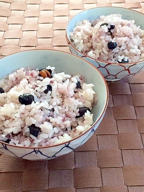 黒豆ご飯✿