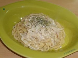 タマネギとフィラデルフィアクリームチーズのパスタ レシピ 作り方 By たらこおにぎり Mh弓師 楽天レシピ