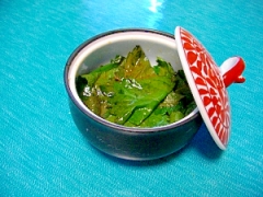 ごはんがススム～♪大葉の醤油漬け