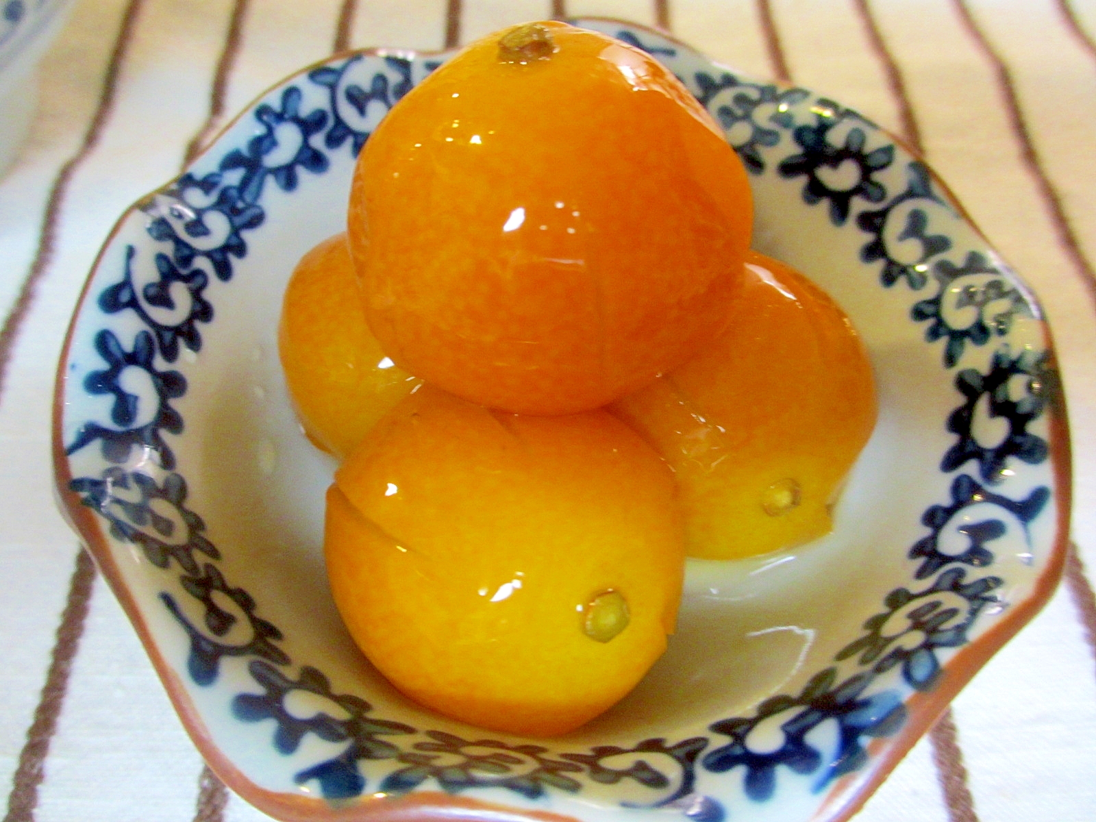 甘さ控えめきんかんの含め煮