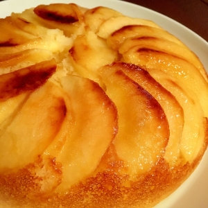 炊飯器で簡単 煮りんごのhmケーキ レシピ 作り方 By くろねこ かふぇ 楽天レシピ