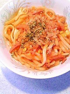 冷凍うどんで焼きうどんソースケチャップ味 レシピ 作り方 By トヨタカロ 楽天レシピ