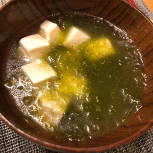 あおさと豆腐の中華スープ レシピ 作り方 By Hiro1016 楽天レシピ