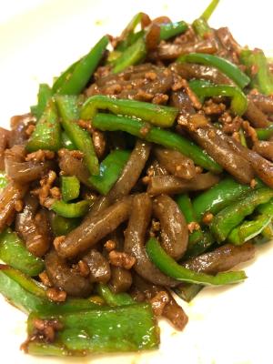 簡単 ピーマンとこんにゃくの甜麺醤炒め レシピ 作り方 By まるまるしかく 楽天レシピ