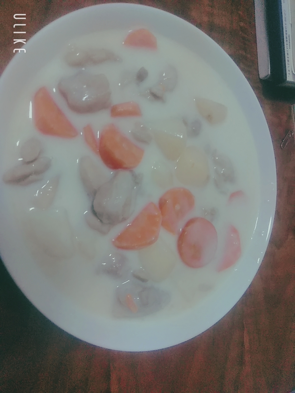 赤から鍋の残りで作る海鮮うどん