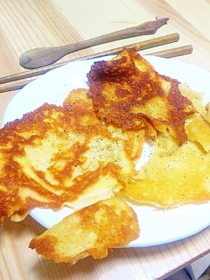 ラクレットのチーズせんべい レシピ 作り方 By ぷっちびす 楽天レシピ