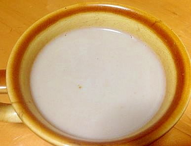 リンゴのカフェオレ