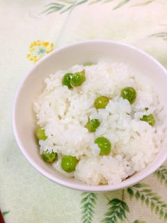 炊飯器で簡単 豆ご飯