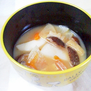 干し椎茸と里芋などの具沢山お味噌汁 レシピ 作り方 By Mama Papa 楽天レシピ