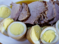 豚ももかたまりで♪あっさり煮豚！