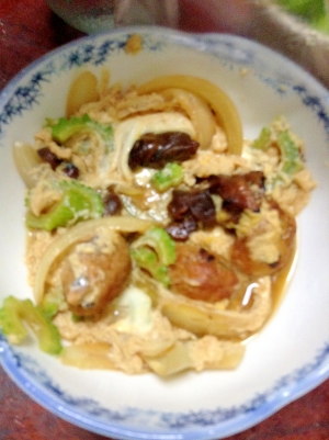 焼き鳥 リメイクレシピ つくねとレバーの卵とじ レシピ 作り方 By