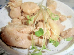 簡単!鶏モモポン酢煮