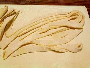 長く伸びる ほうとう麺 レシピ 作り方 By ブルーボリジ 楽天レシピ