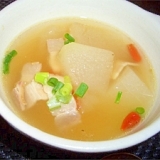 冬瓜とベーコンの和風スープ