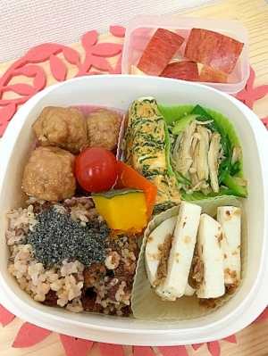 旦那サマ健康弁当 皮なしシュウマイ弁当 レシピ 作り方 By Urichan0519 楽天レシピ