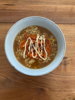 にんじんマヨ味噌ラーメン レシピ 作り方 By ピクルス 楽天レシピ