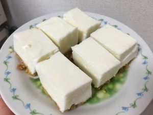 チーズを使わないレアチーズケーキ レシピ 作り方 By ゆんmama69 楽天レシピ