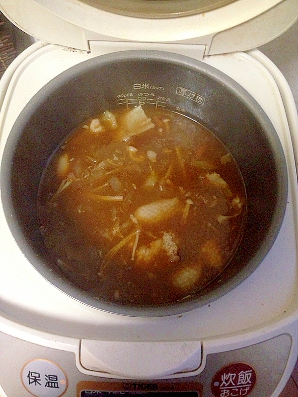 炊飯器でスープカレー