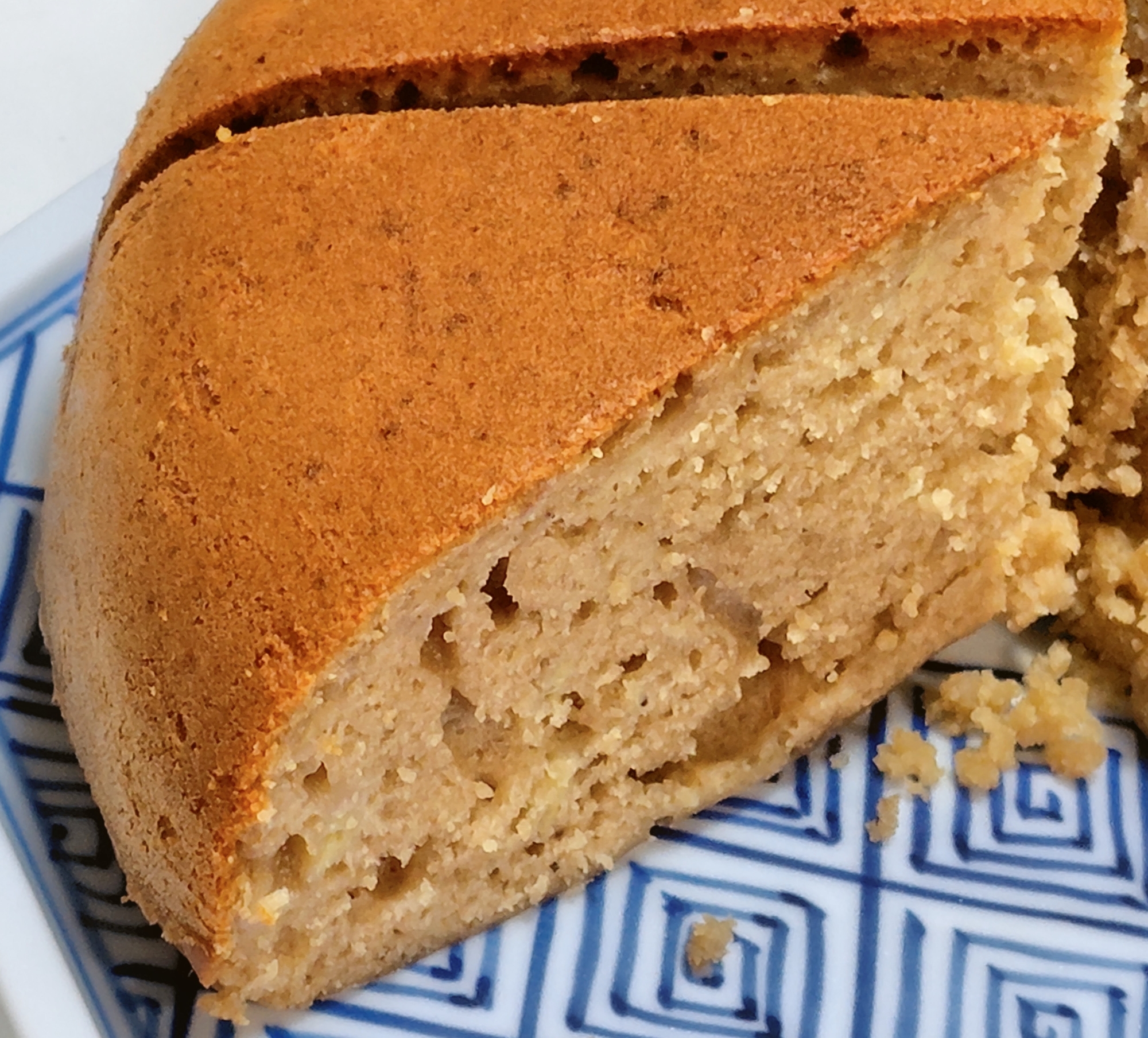 プロテイン＆おからで簡単！炊飯器バナナチョコケーキ