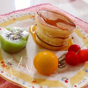 強力粉でふわふわホットケーキ レシピ 作り方 By Misyakana 楽天レシピ