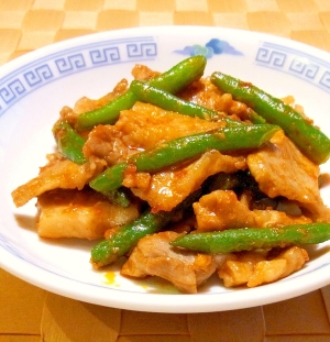 お弁当に 豚肉といんげんの豆板醤炒め レシピ 作り方 By メリッコ