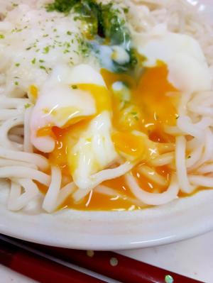 流水麺で 子供が大好き簡単月見とろろうどん レシピ 作り方 By Acchan66 楽天レシピ