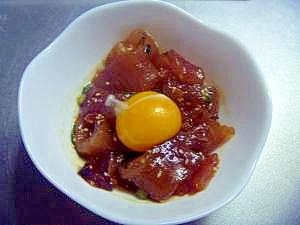 まぐろユッケ 焼き肉のタレ レシピ 作り方 By Sor 66 楽天レシピ