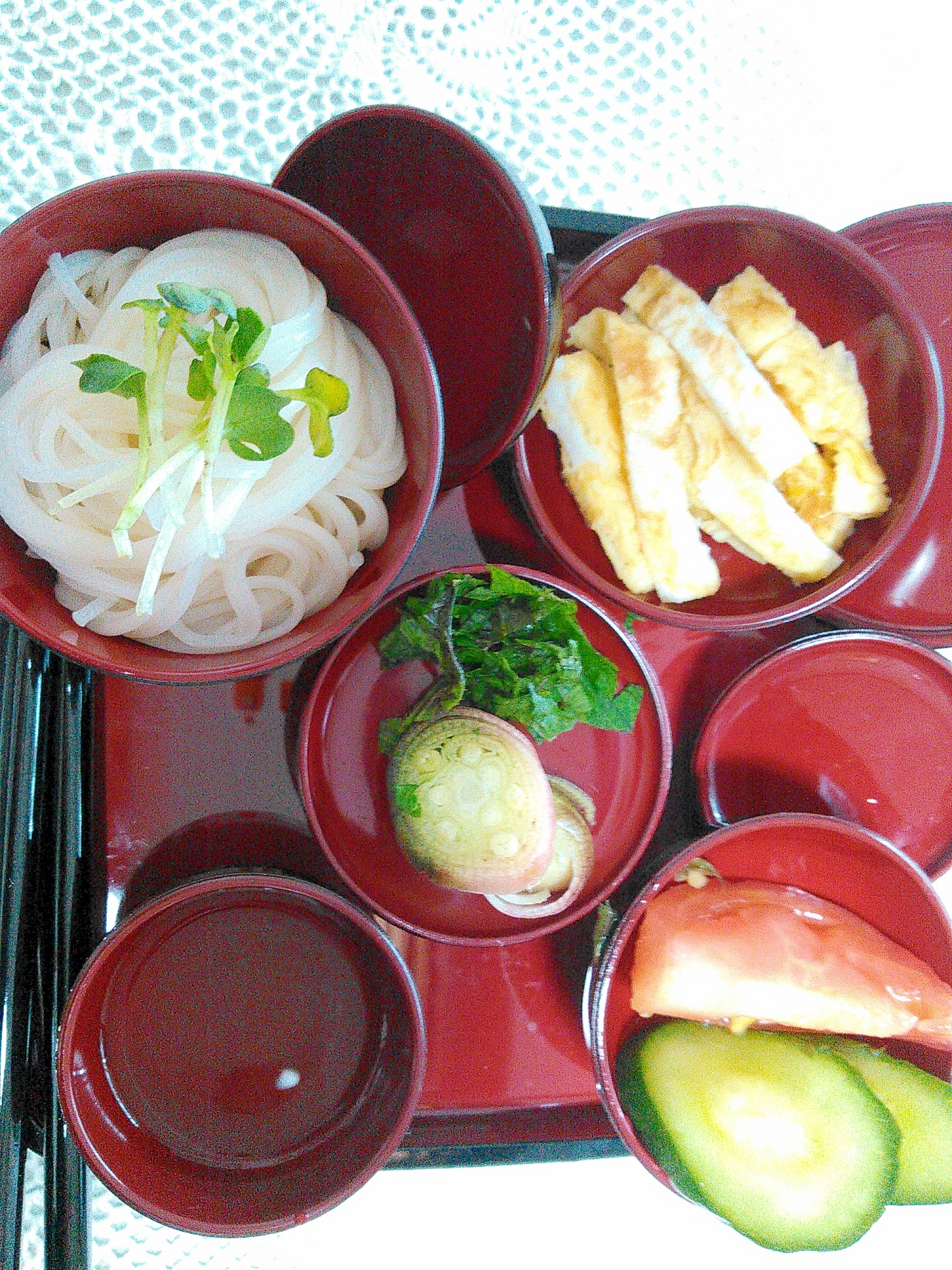 ちょっぴり食べたい時の素麺御膳