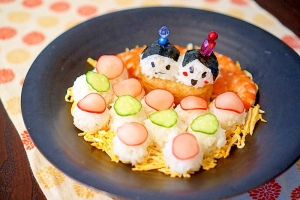 子供もたべれる ひな祭り手まり寿司 レシピ 作り方 By Naokoji0912 楽天レシピ