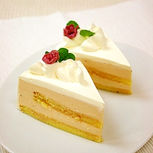 卵・乳製品不使用☆桜色が可愛い♪紅しょうがケーキ